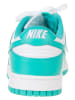 Nike Leren sneakers "Dunk Low" turquoise/wit