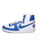 Nike Leren sneakers "Terminator High" wit/blauw