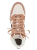 Nike Leren sneakers "Dunk High" abrikooskleurig/bruin/crème