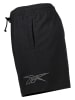 Reebok Trainingsshorts in Schwarz