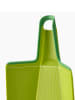 JosephJoseph Faltbares Schneidebrett "Chop2Pot" in Grün - (H) 7 x (L)37,5 x (B)21,2 cm