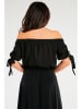 Awama Bluse in Schwarz