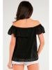 Awama Bluse in Schwarz