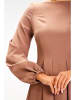 Awama Kleid in Beige