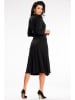 Awama Kleid in Schwarz