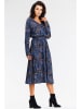 Awama Kleid in Dunkelblau