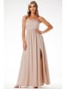 Awama Kleid in Beige