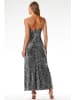 Awama Paillettenkleid in Grau