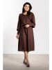 Awama Kleid in Braun