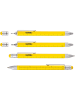 Troika Multitasking-ballpen geel