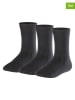 Falke Skarpety (3 pary) w kolorze czarnym