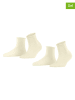 ESPRIT 2er-Set: Socken in Creme