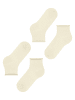 ESPRIT 2er-Set: Socken in Creme