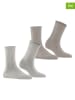 ESPRIT 2er-Set: Socken in Grau/ Beige