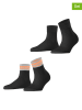 ESPRIT 2er-Set: Socken ''Retro'' in Schwarz
