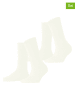 ESPRIT 2er-Set: Socken ''Cloud'' in Creme