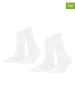 ESPRIT 2er-Set: Socken "Fine Dot" in Weiß
