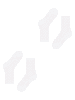 ESPRIT 2er-Set: Socken "Fine Dot" in Weiß