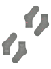 ESPRIT 2er-Set: Socken in Grau