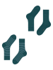 ESPRIT 2er-Set: Socken in Dunkelblau