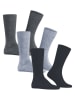 ESPRIT 3er-Set: Socken in Grau/ Dunkelblau