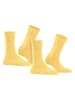 ESPRIT Skarpety (2 pary) w kolorze żółtym