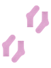 ESPRIT 2er-Set: Socken in Rosa
