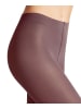 Falke Legging "Pure Matt" bruin - DEN 50