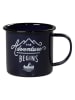 Gentlemen's Hardware Becher "Adventure Begins" in Dunkelblau - 325 ml