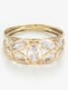 OR ÉCLAT Gold-Ring "Petra" mit Edelsteinen