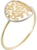 OR ÉCLAT Gold-/ Weißgold-Ring "Arbre de vie"
