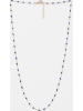 OR ÉCLAT Gold-Halskette "Amada Bleu" - (L)42 cm