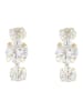 OR ÉCLAT Gold-Ohrstecker "Puces brillantes" mit Edelsteinen