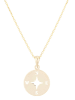 OR ÉCLAT Gold-Anhänger "Boussole"