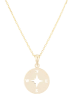 OR ÉCLAT Gold-Anhänger "Boussole"