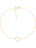 OR ÉCLAT Gouden armband "Coeur joli" met sierelement