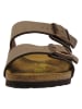 Birkenstock Slippers "Arizona" bruin - wijdte S
