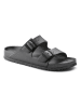 Birkenstock Slippers "Arizona" antraciet - wijdte N