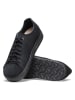 Birkenstock Leder-Schnürschuhe "Bend Low Decon" in Schwarz - Weite N