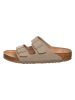 Birkenstock Pantoletten "Arizona" in Beige - Weite N