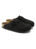 Birkenstock Leren clogs "Boston Leve" zwart