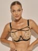 Kinga Bügel-BH "Evening Promise" in Beige/ Schwarz