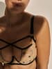 Kinga Bügel-BH "Evening Promise" in Beige/ Schwarz