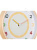 Karlsson Zegar ścienny "Chico" w kolorze jasnobrązowo-białym - Ø 25 cm