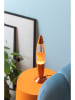 Leitmotiv Lavalampe "Rocket" in Orange - (H)41,4 x  Ø 10,8 cm