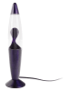 Leitmotiv Lavalampe "Rocket" in Lila - (H)41,4 x  Ø 10,8 cm