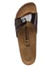 Birkenstock Pantoletten "Madrid" in Schwarz - Weite S