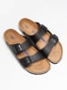 Birkenstock Slippers "Arizona" zwart - wijdte S