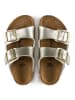 Birkenstock Klapki "Arizona" w kolorze złotym