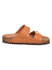 Birkenstock Slippers "Arizona" oranje - wijdte N
